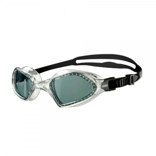 Arena SmartFit Swimming Goggles-Smoke Clear Black