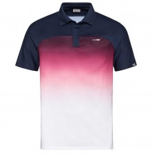 Head Performance Polo-Dark Blue/Hibiscus