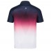 Head Performance Polo-Dark Blue/Hibiscus
