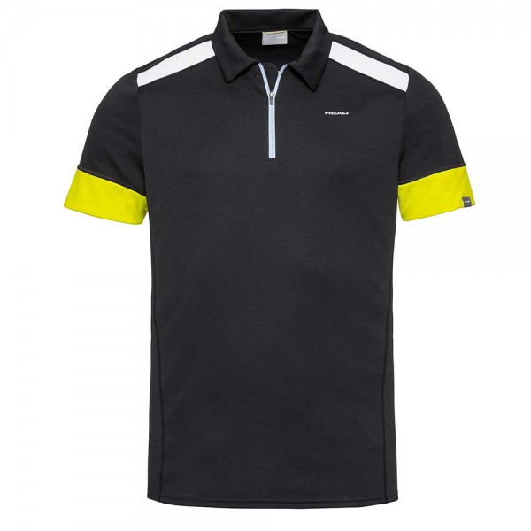 Head Golden Slam Polo-Black & Yellow