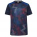 Head Racquet T-Shirt-Dark Blue & Red