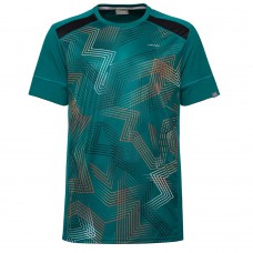 Head Racquet T-Shirt-Fantasy Green