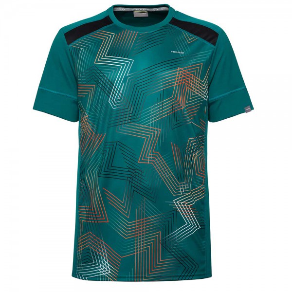 Head Racquet T-Shirt-Fantasy Green