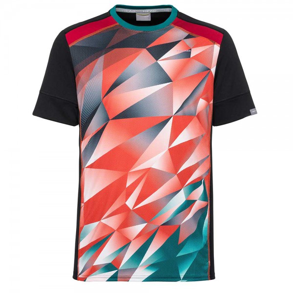 Head Medley T-Shirt-Orange & Green