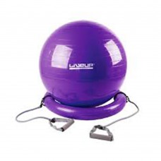 LiveUp Gym Ball with Expander