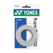 Yonex Super Grap Overgrip-White (3 Wraps)