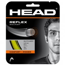 Head Reflex Squash Racket String-Black