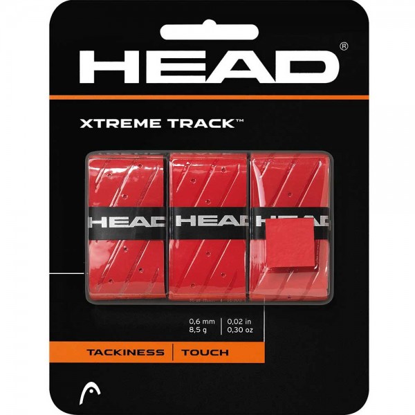 Head Xtreme Track Overgrip - Red (3 Pack)