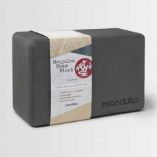 Manduka Recycled Foam Yoga Block - Thunder