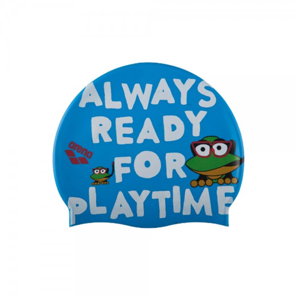 Arena AWT Multi Junior Swimming Cap-Blue