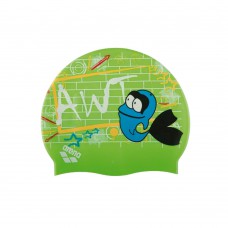 Arena AWT Multi Junior Swimming Cap-Green