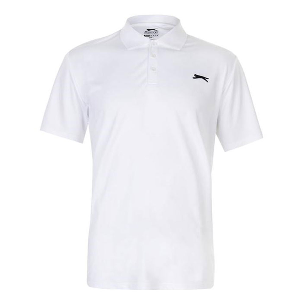 Slazenger Golf Solid Polo Shirt White TheSportStore.pk