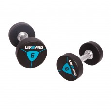 LivePro Premium Urethane Dumbbells (2 x 20kgs)
