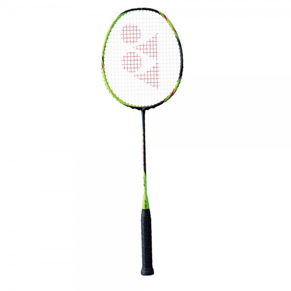 Yonex Astrox 6 Badminton Racket (Black Lime) - Strung