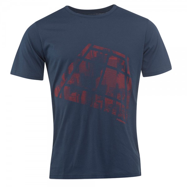 Head Addison T-Shirt M - Dark Blue