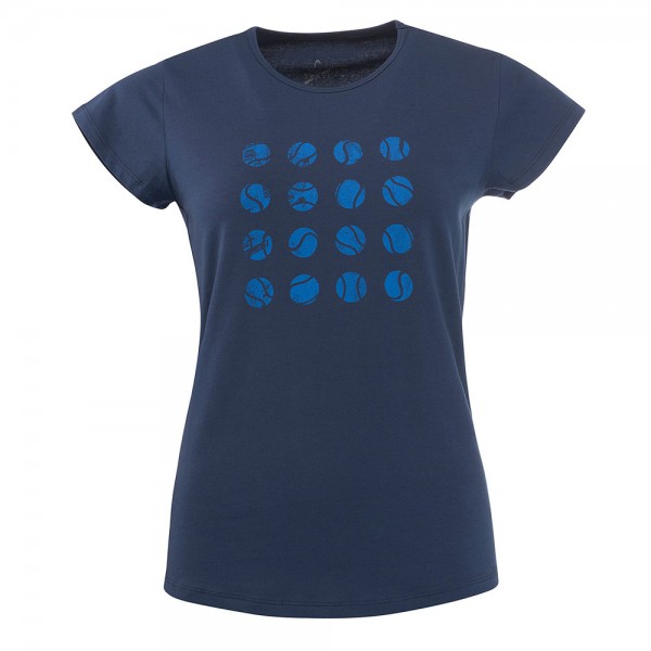 Head Antonia T Shirt W - Dark Blue