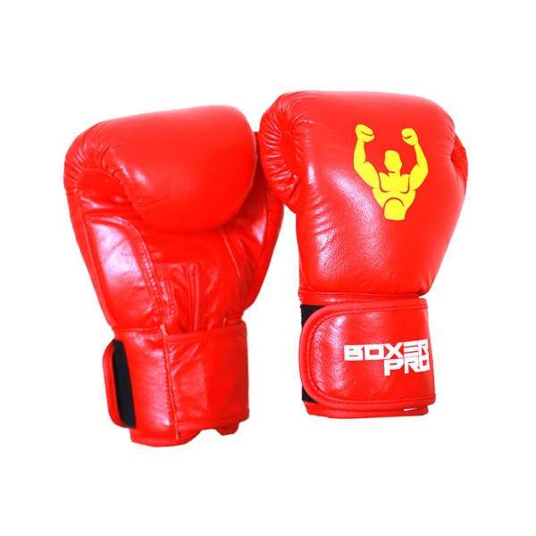 BoxerPro Training Boxing Gloves - Leather 8oz