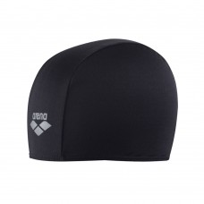 Arena Polyester JR Swimming Cap-Black