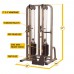 Body Solid Dual Cable Column SDC-2000G-1