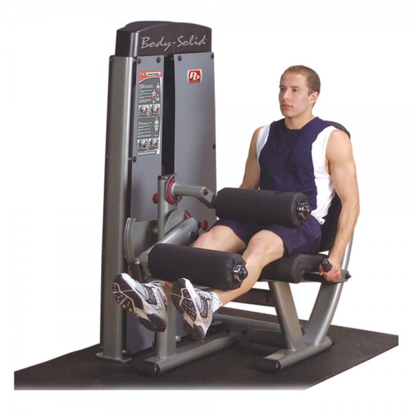 Body Solid Pro Dual Leg Extension & Leg Curl Machine- DLEC-SF