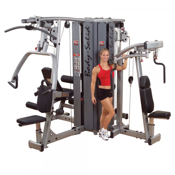 Body Solid 4 Stack Gym System-DGYM Body Solid 4 Stack Gym System-DGYM