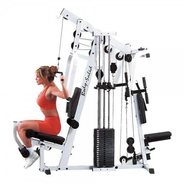 Body Solid EXM2500S Multi Gym with 210 Lb. alloy steel weight stack