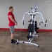 Body Solid EXM2500S Multi Gym with 210 Lb. alloy steel weight stack