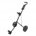 Tigerline Microlite Pull Golf Trolley-Black