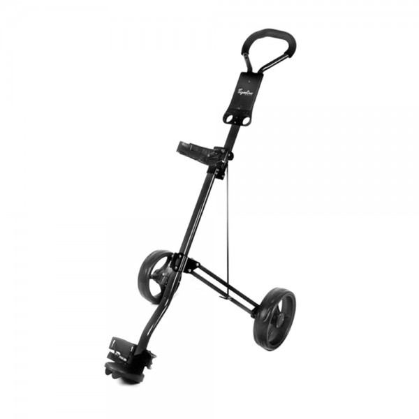 Tigerline Prolite Pull Golf Trolley - Black