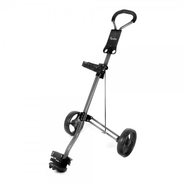 Tigerline Prolite Pull Golf Trolley - Grey