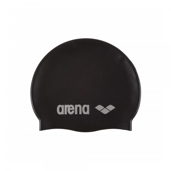Arena Soft Latex Swimming Cap-Black