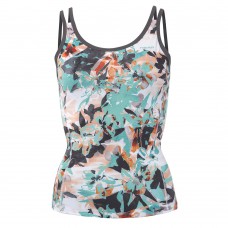 Head Vision Graphic Strap Tank W - Turquoise & Anthracite