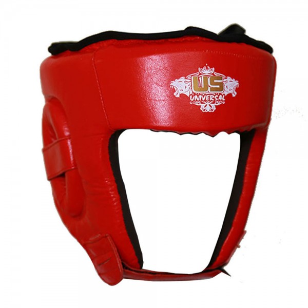 US Men's Boxing Practice Head Guard-Red