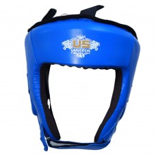 US Men's Boxing Practice Head Guard-Blue