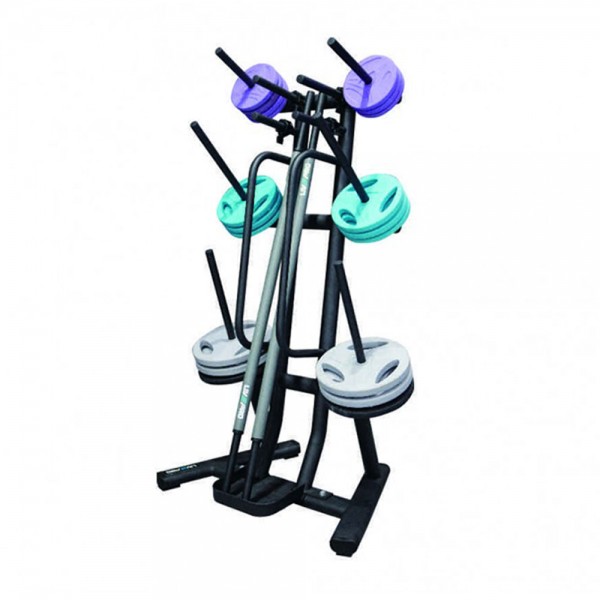 LivePro Studio Barbell and Plate Rack