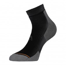 Head Tennis Quarter Socks-1 Pack (Black&Grey)