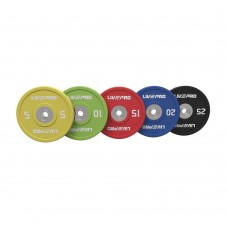 LivePro Urethane Competition Bumper Plates - 2 x 5kgs