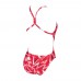 Arena Women's Shattered Glass Lightech Swimming Suit-Red