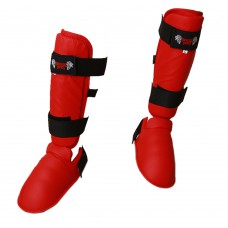 US Standup Shin Guard-Red