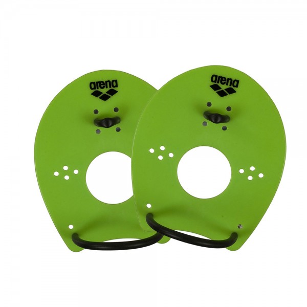 Arena Elite Hand Paddles-Lime