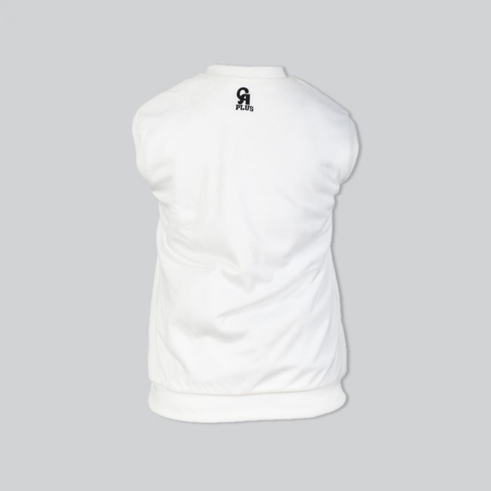 cricket white sweater