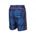 Arena Printed Checks Bermudas - Navy