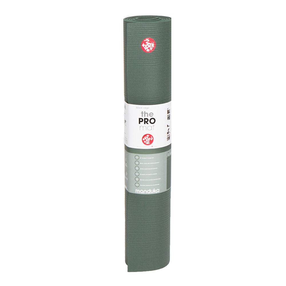 Manduka PRO Yoga Mat (6mm, Black Sage)