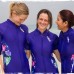 Coega Ladies Rashguard - Royal Purple Paisley