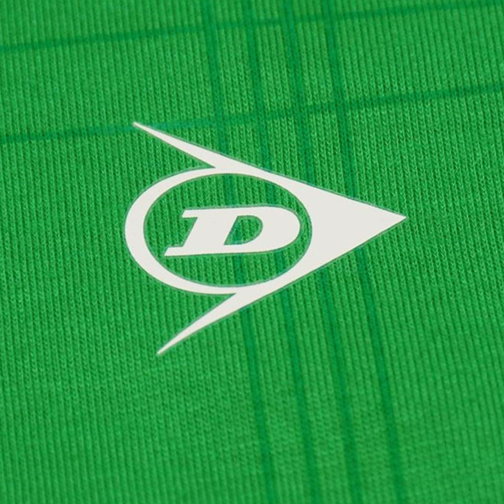 Dunlop Check Polo Shirt - Green 